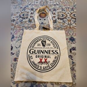 Guinness Original NWT Cream Tote Bag